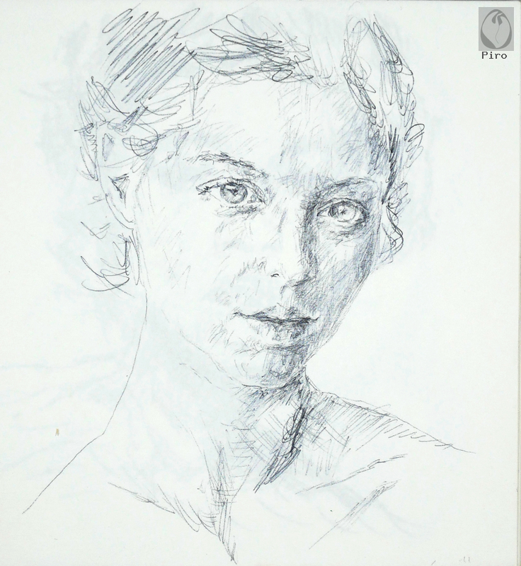 drawing - disegno al tratto di Piro